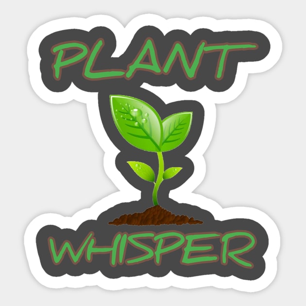 Plant Whisperer Plant Lady Sticker by houssem